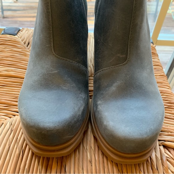 NWOT Sorel Joan Of Arctic Wedge in Quarry Gum - Picture 14 of 16
